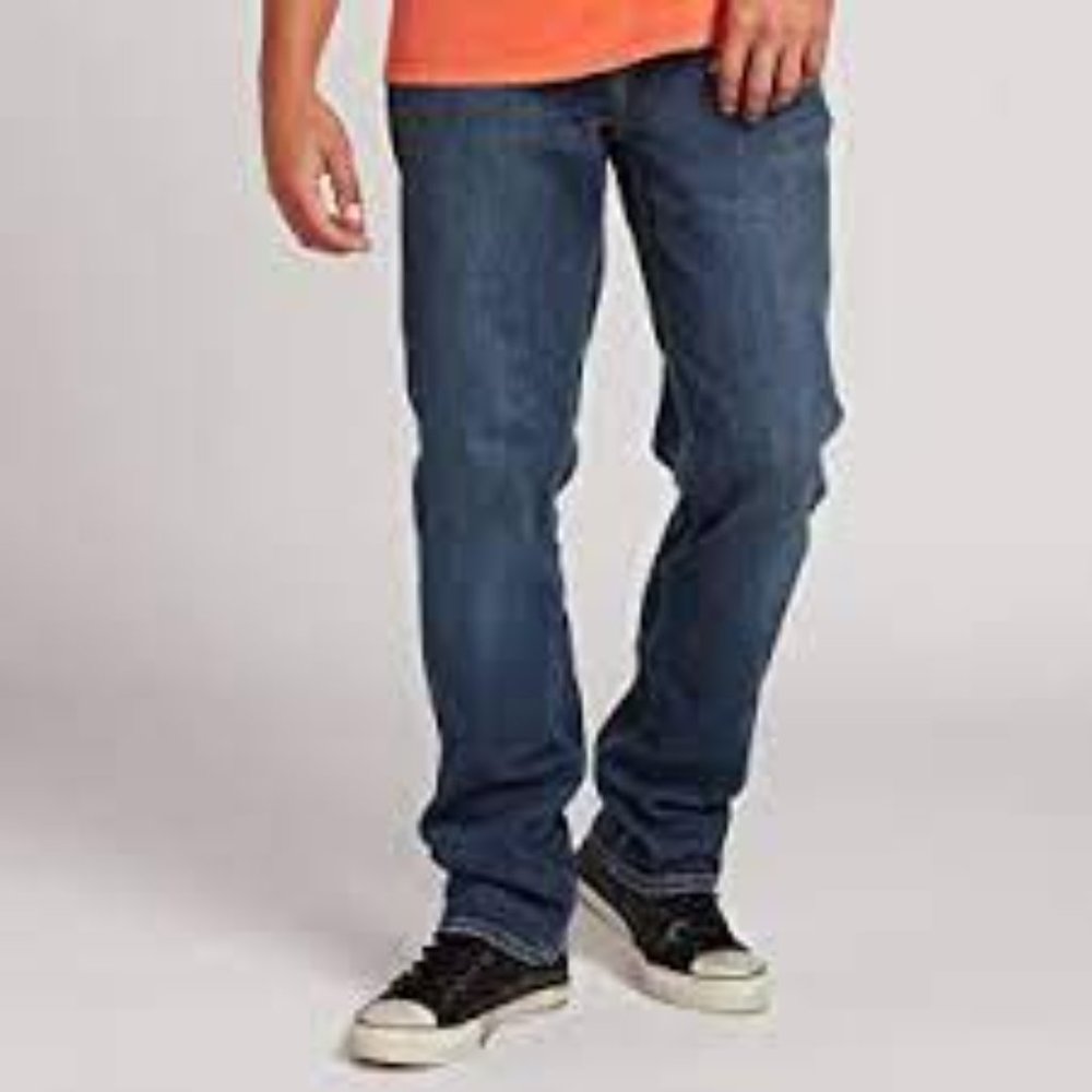 VOLCOM Solver Modern Straight Leg Jeans Men’s size 28 Dark Blue